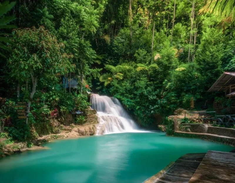 Explore the Borobudur Temple, a magnificent Waterfall, and the Kalibiru National Park